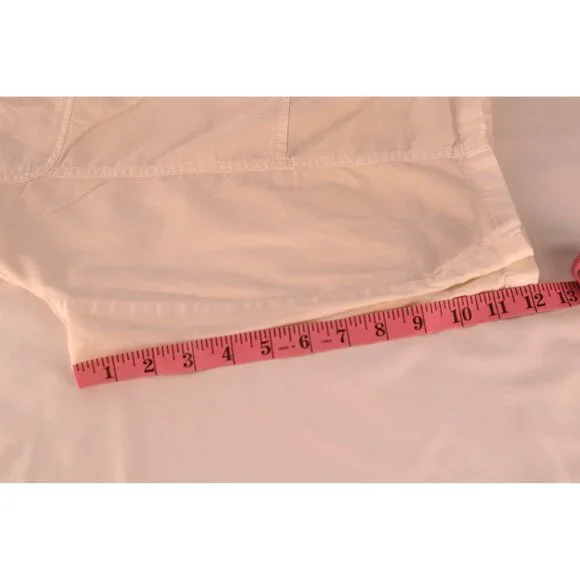 Chico's White Bermuda Shorts Mid-rise Waistband Casual Size 1 - Picture 12 of 12